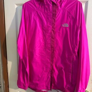 The North Face Fuchsia Windbreaker